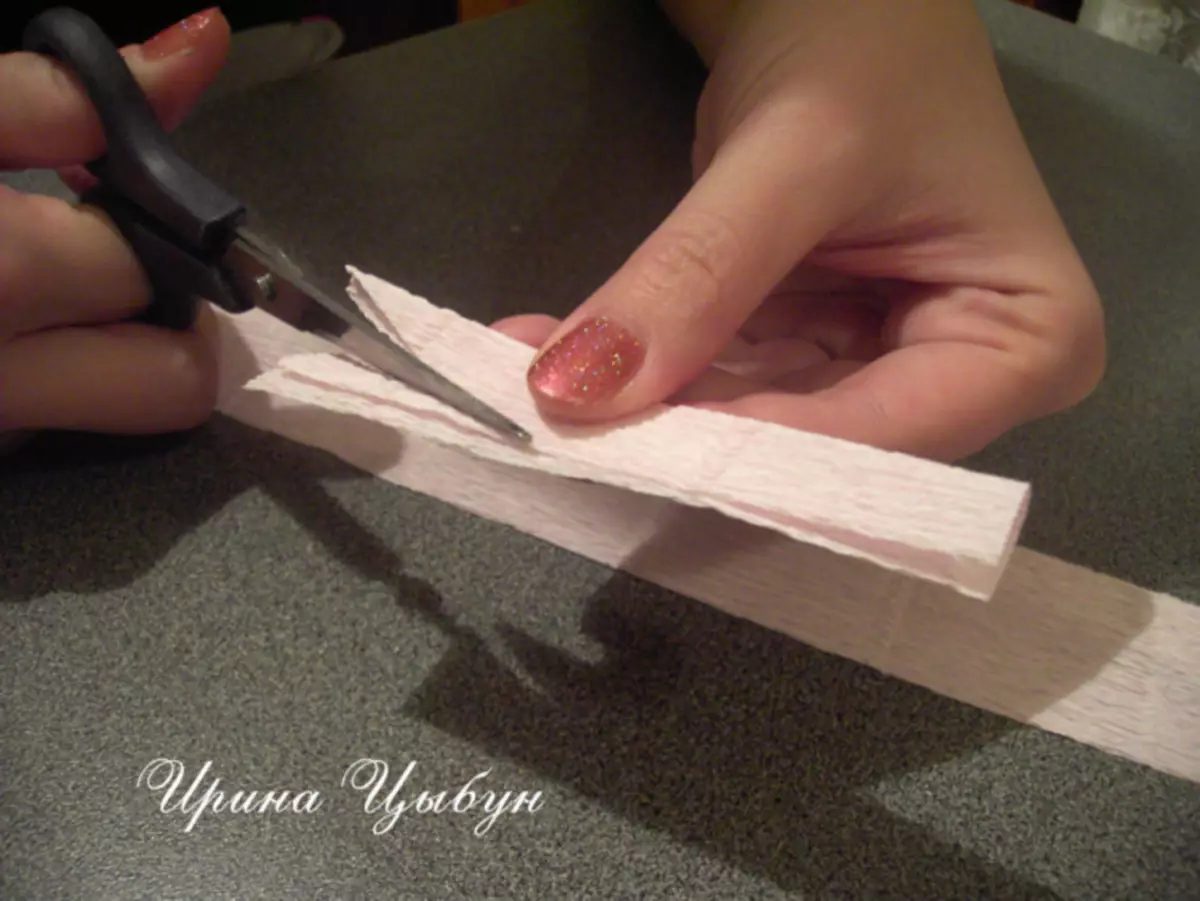 الزنابق الورقية المموجة بأيدي الحلوى مع الفيديو