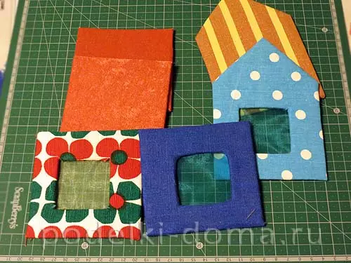 New Year's houses do it yourself from cardboard: master class with photo