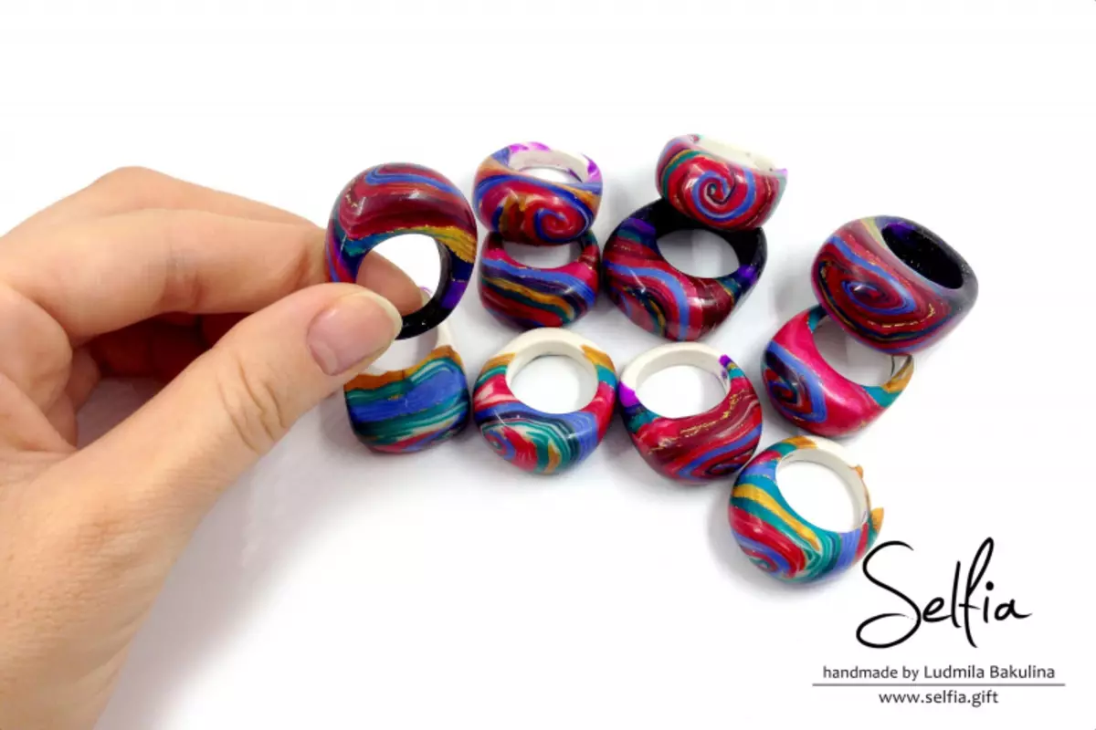 Polymer Clay Rings: Master Vasega ma Ata ma Vitio