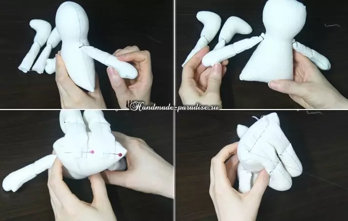 Tekstilna lutka pramca vlastitim rukama