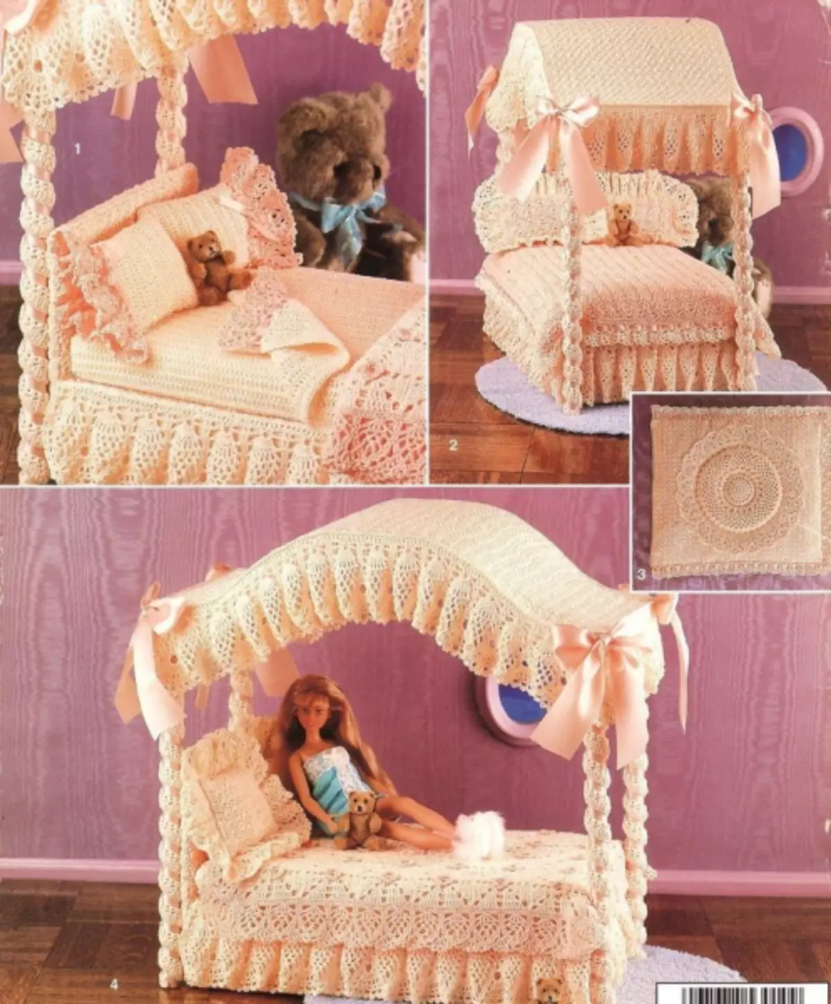 Barbie-Möbel tun Sie selbst von Pappe: Meisterklasse mit Foto