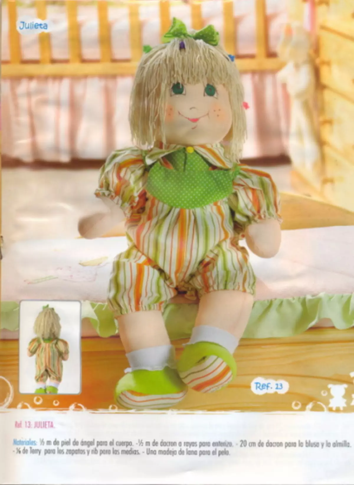 quili - 135.杂志与纺织品娃娃的图案