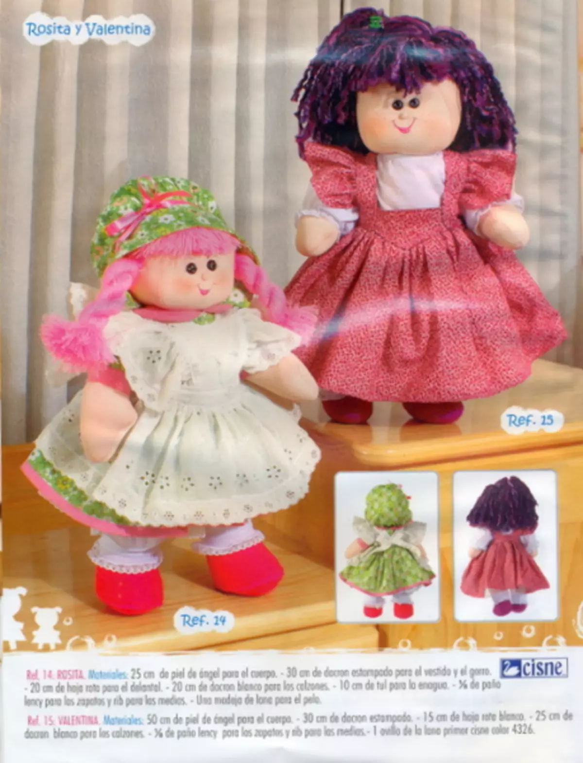 quili - 135.杂志与纺织品娃娃的图案