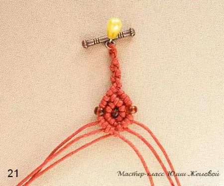 Macrame Techney-ийн Budacelets: Фүзекагийн нэхэх схем