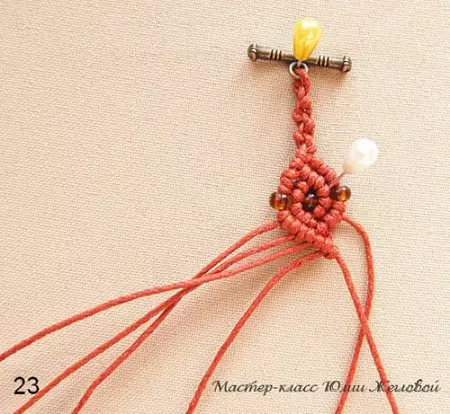 Macrame Techney-ийн Budacelets: Фүзекагийн нэхэх схем