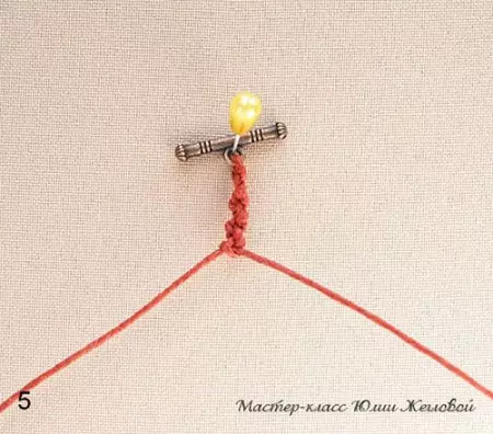 Macrame Techney-ийн Budacelets: Фүзекагийн нэхэх схем