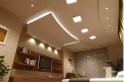 Τι είδους οροφή σχεδίασης μπορεί να γίνει στην αίθουσα με τα χέρια σας;