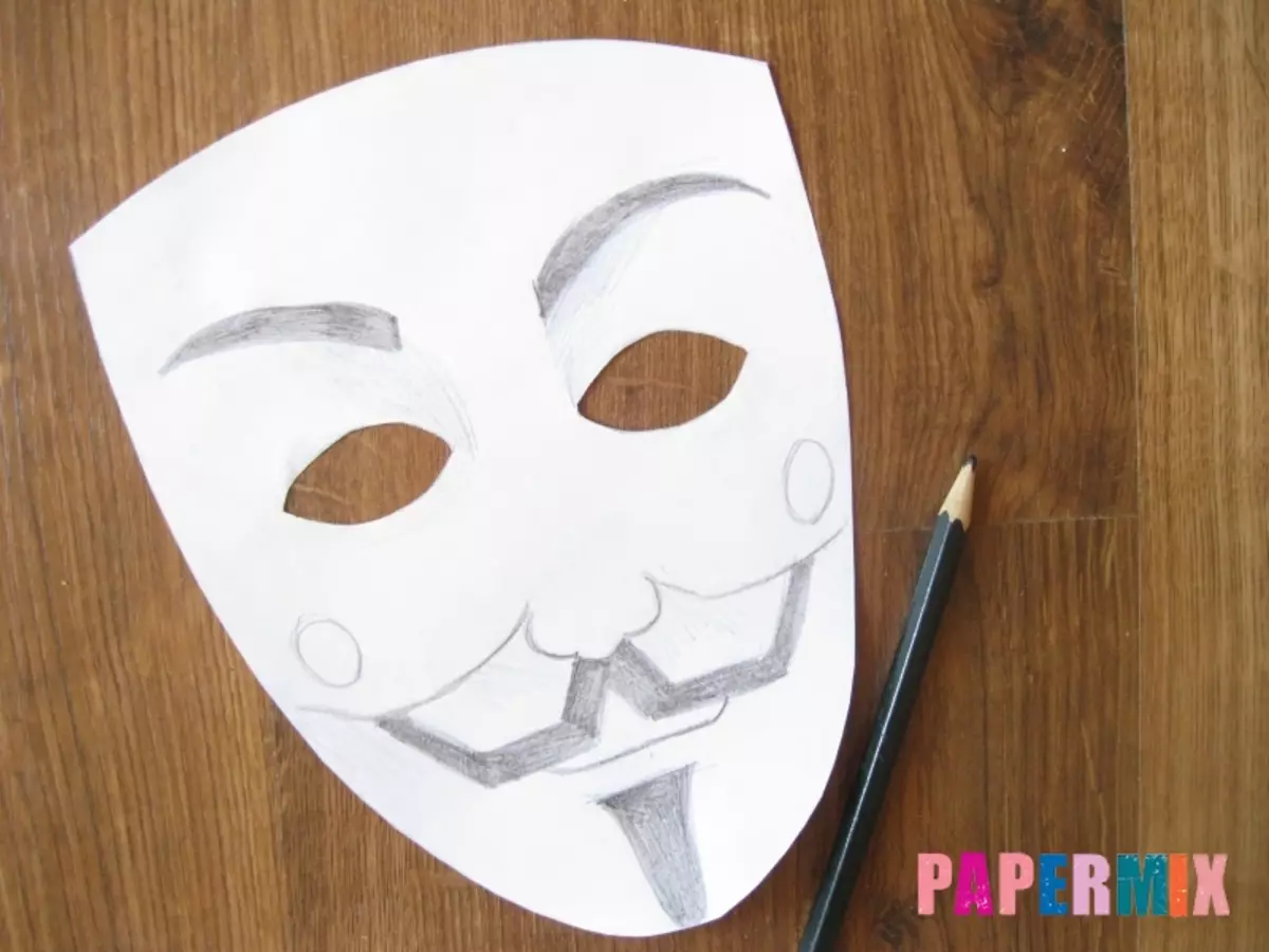 Видео маски бумаги