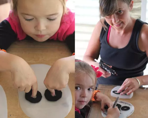 ნიღაბი ბავშვის საკუთარი ხელებით ჰელოუინი ფოტოები და ვიდეო