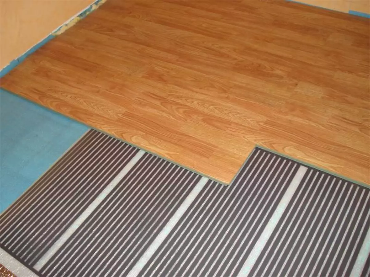 What is a film warm floor - device, installation
