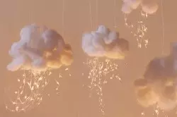 How to make clouds on the ceiling with your own hands?