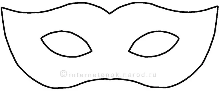 How to make masks do it yourself: paper patterns with schemes