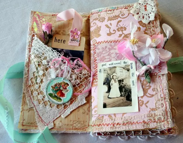 Cover for photo album with your own hands from the fabric: master class with video