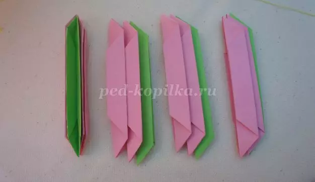 Paber Lotus: Origami Master klassi fotode ja videoga