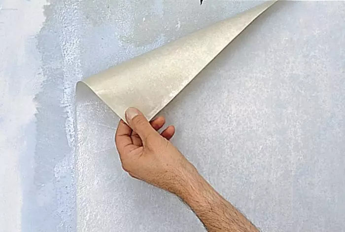 Hoe om vinylpapier van die mure vinnig te verwyder