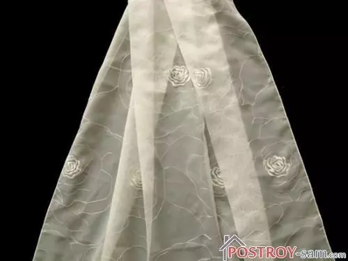 Cortinas de fotos de organza