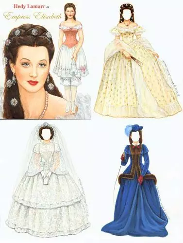 Облека за хартиени кукли: избор на слики со фотографии и видео