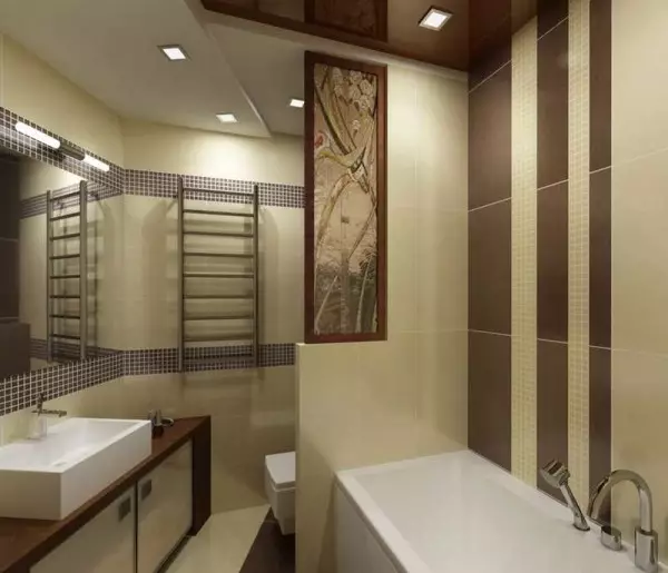 Cómo separar el baño con azulejos.