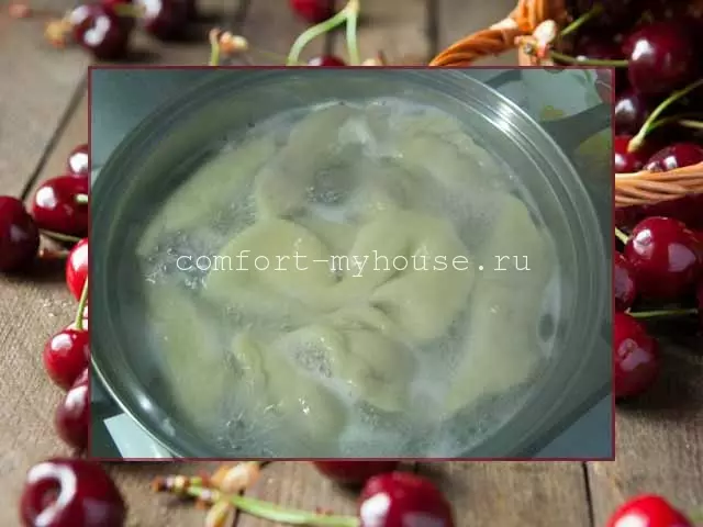 How to make delicious dumplings with cherry