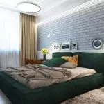 Gebruik groen in die slaapkamer: Ontspan en harmonie