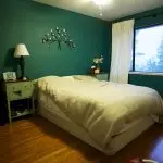 Käyttämällä vihreää makuuhuoneessa: Rentoudu ja harmonia