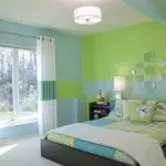 Sử dụng màu xanh lá cây trong phòng ngủ: thư giãn và hài hòa