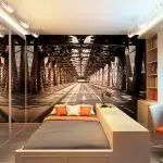 Jak vizuálně zvýšit prostor pomocí tapety: Rozbalit úzkou místnost