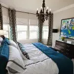 نصائح لاختيار الستائر في غرفة النوم: أفضل الخيارات للمنزل الداخلية (+53 صورة)
