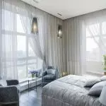 Padomi, kā izvēlēties aizkari guļamistabā: labākās iespējas mājas interjeram (+53 fotogrāfijas)