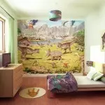 Rideaux pour chambre à coucher avec fond d'écran beige: conseils sur les combinaisons de couleurs harmonieuses