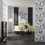 Kuzhina Wallpaper kombinim: zgjidhje elegant për jo dhomë të lehtë (+40 foto)
