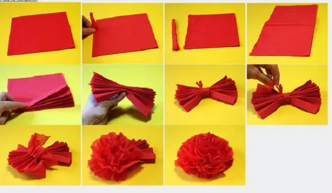 Πώς να κάνετε μια χάρτινη κάρτα χαρτιού με λουλούδια μέχρι τις 8 Μαρτίου