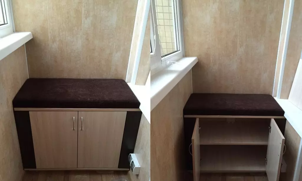 Înregistrarea balcoanelor de diferite dimensiuni: Întoarceți loggia într-un colț confortabil