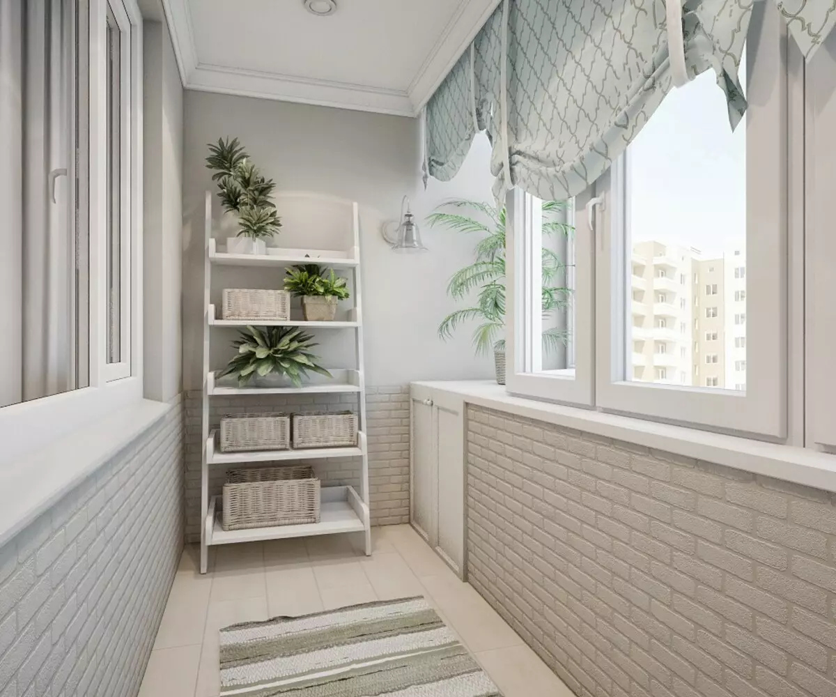 Desain balkon leutik: Nyiptakeun kamar istirahat