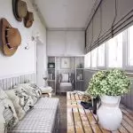 Малък дизайн на балкона: създаване на стая за почивка