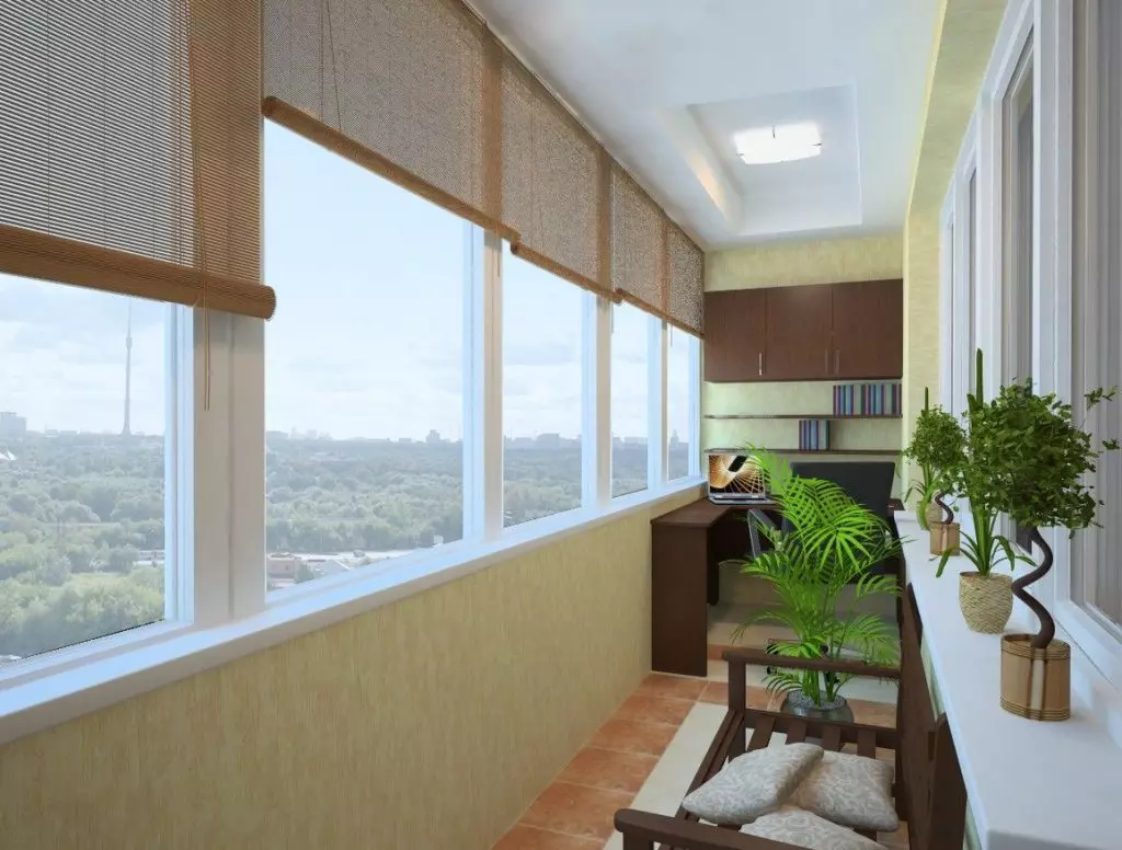Дизайн невеликого балкона: створення кімнати відпочинку