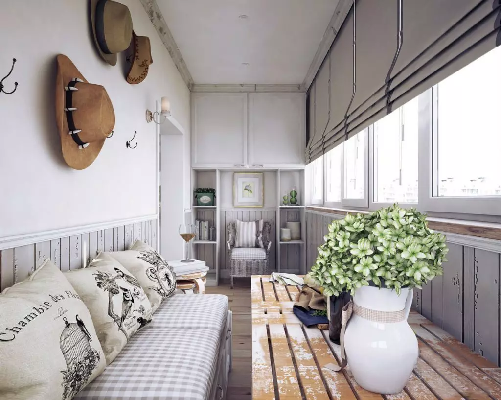 Lille balkon design: skabe et hvileværelse