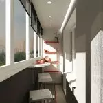 Dizajn balkona s pozadinom: stilski završeni i savjeti za odabir materijala