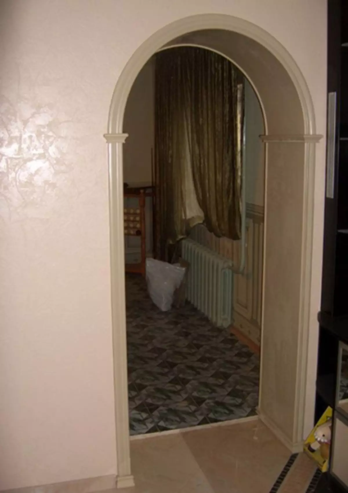 Arcos de interroom do poliuretano para o interior
