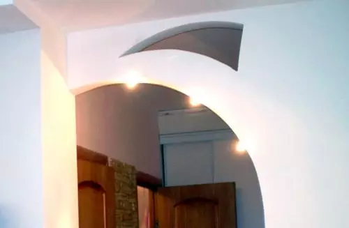 Interieur Arches aus Putz am Appartement