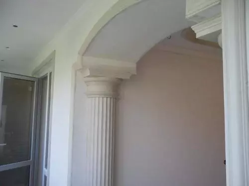 Внатрешни арки од гипс во станот