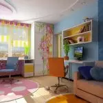 Vaikų kambario dizainas Chruščiove: Dizaino funkcijos (+40 nuotraukos)