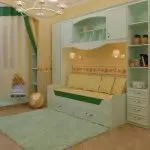 Дизайн на детски стаи в Хрушчов: дизайнерски функции (+40 снимки)