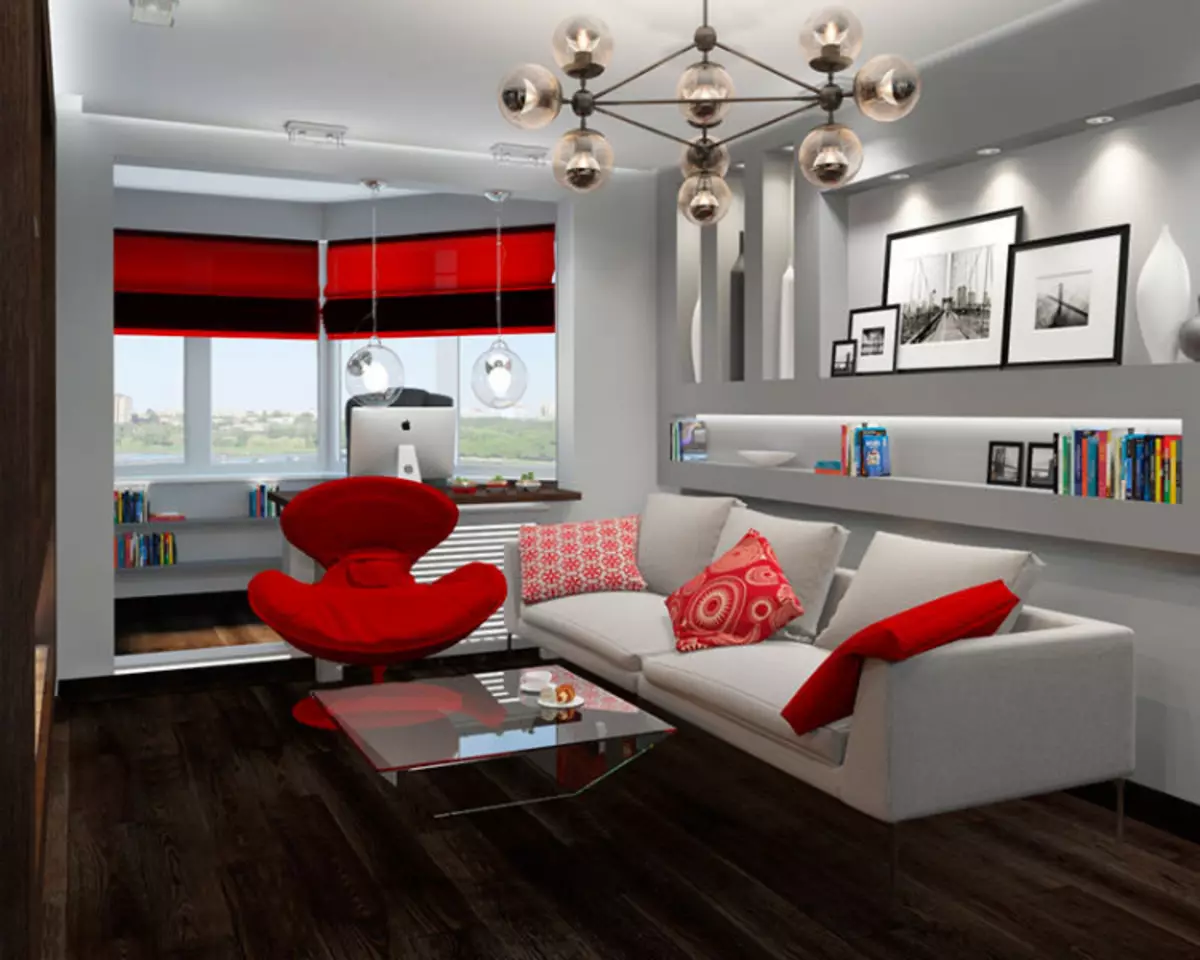 اتحاد بالکن با اتاق: راه حل کامل برای آپارتمان کوچک