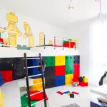 Helder en interessante idees van die spelkamer ontwerp vir kinders (+35 foto's)
