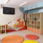 Gagasan yang cerah dan menarik dari desain ruang permainan untuk anak-anak (+35 foto)
