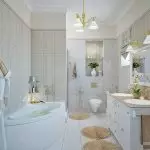 Sodobna kopalnica: ureditev in slog (+40 fotografije)