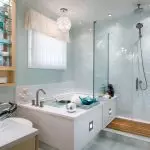 Casa de banho moderna: arranjo e estilo (+40 fotos)