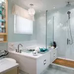 Modern Banyo: Pag-aayos at Estilo (+40 mga larawan)