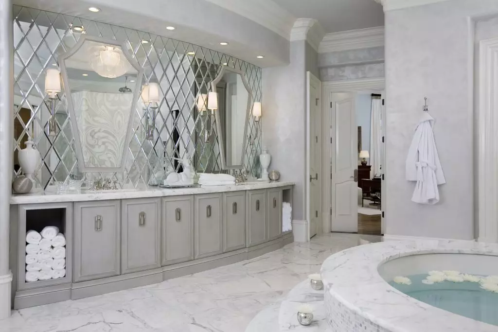 Modern bathroom: arrangement and style (+40 photos)